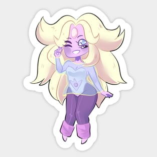 rainbow quartz Sticker